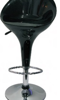 CHROME BAR STOOL - BUCKET