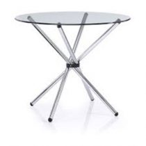 GLASS ROUND TABLE 900D